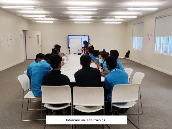 Infracare on-site training 